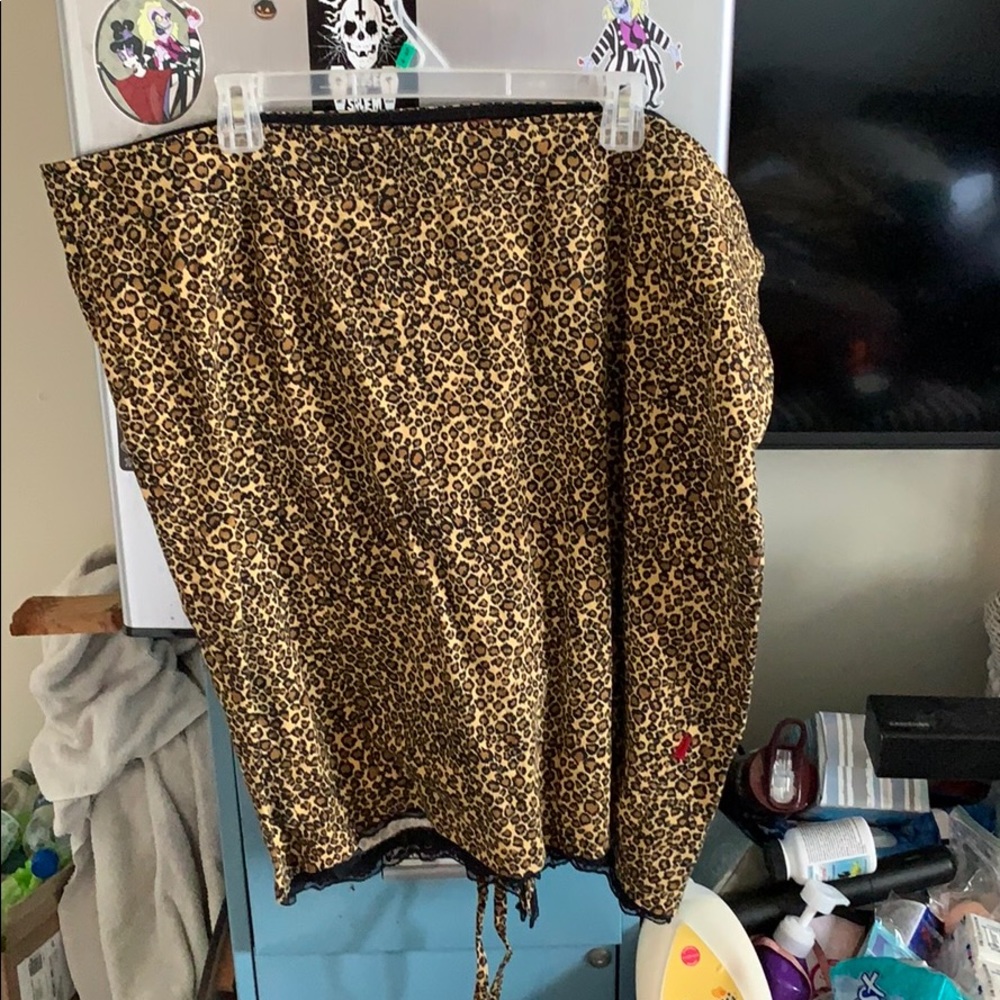 Tripp leopard corset skirt 24